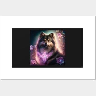 Radiant Finnish Lapphund Posters and Art